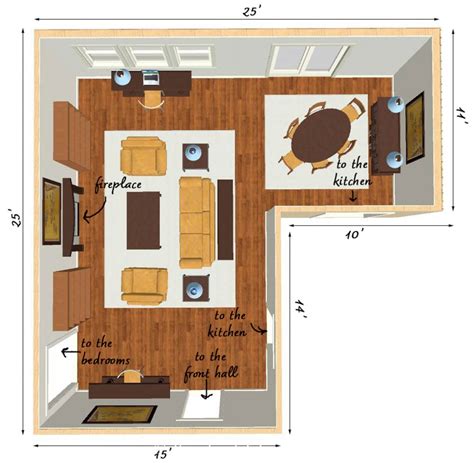 L-Shaped Living Room Layout Ideas: How To Arrange Your Furniture - From ...