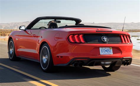 Race Red 2020 Ford Mustang 2.3L High Performance Convertible ...