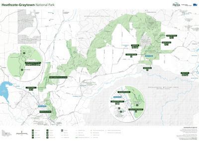 Heathcote-Graytown National Park Map by Parks Victoria | Avenza Maps