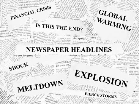 Free Newspaper Headlines Powerpoint Template