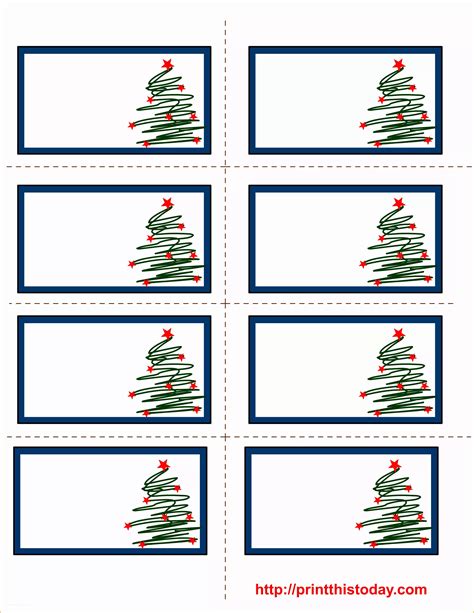 Free Christmas Return Address Label Templates 30 Per Sheet Of Staples ...