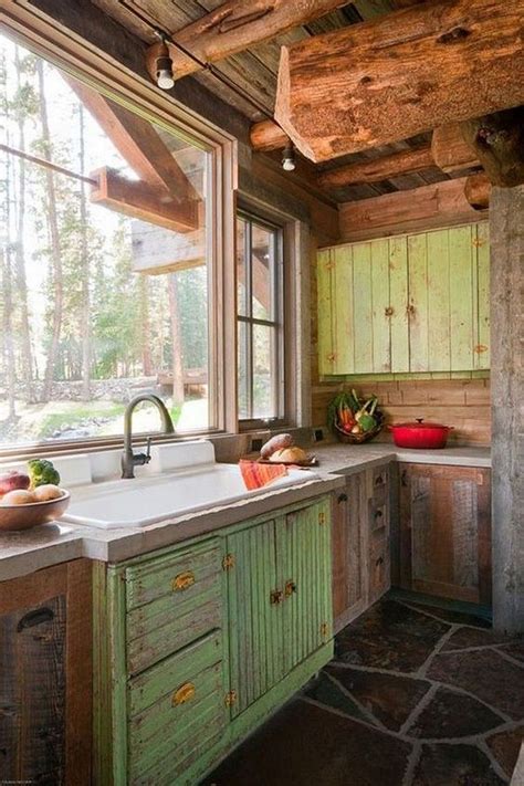 30 Best Modern European Farmhouse Kitchen Cabinet Ideas | Small rustic ...