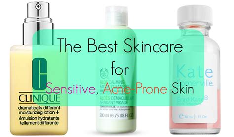 The Best Skincare for Sensitive, Acne-Prone Skin | Sensitive acne prone ...