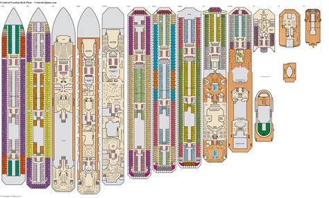 Carnival Freedom Verandah Deck Plan Tour