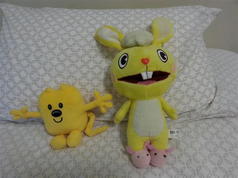 Wubbzy and Cuddles plushes together by dev-catscratch on DeviantArt