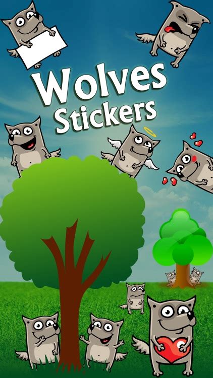 Wolf Emoji Stickers by Apeiront Solutions Private Limited