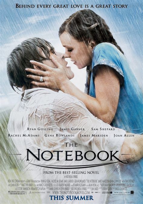 The Notebook Movie Poster - Classic 00's Vintage Poster - prints4u