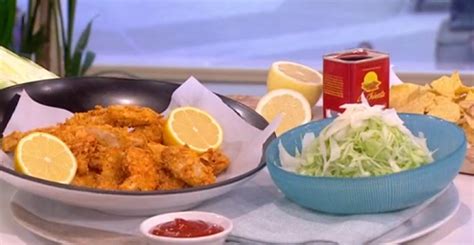 John Torode corn chip chicken recipe on This Morning – The Talent Zone