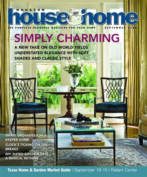 Houston House & Home Magazine September 2010 Issue by Get Lost Houston ...