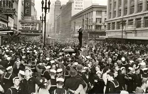 V-J Day 1945: Celebrating the End of World War II - FoundSF