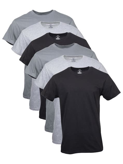 George Men's Assorted Crew T-Shirts, 6-Pack – BrickSeek