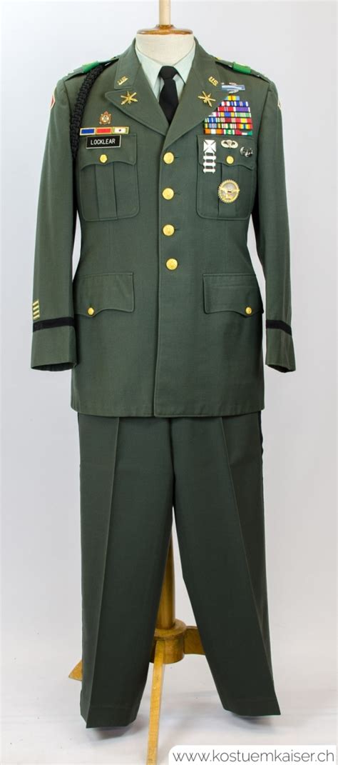 US Army Green Dress Colonel Class A (Bilder: Militär historisch ...