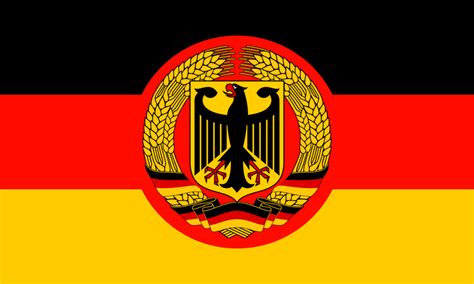 Flag of The Democratic Federal Republic of Germany : vexillology