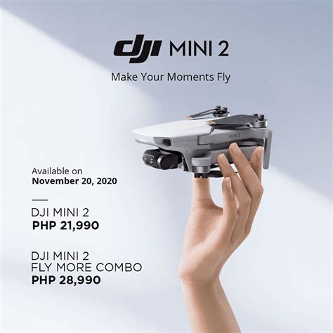 DJI MINI 2 starts at PHP 21,990 and arrives this November 20 in PH!