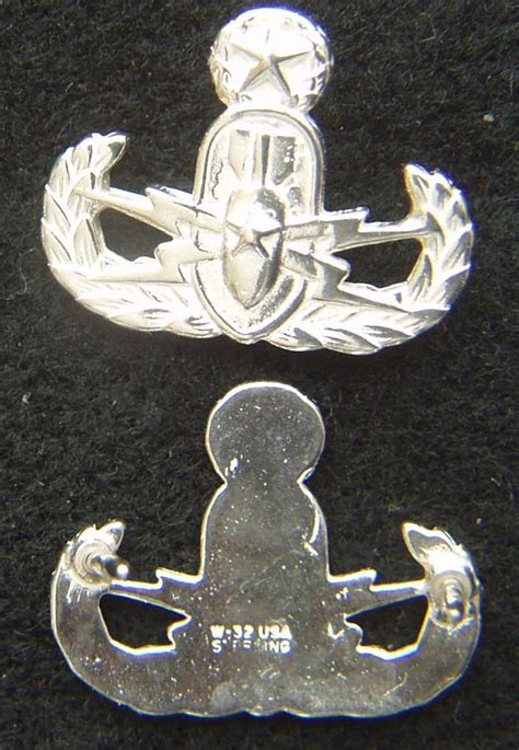 Master EOD Badge Sterling Silver | North Bay Listings