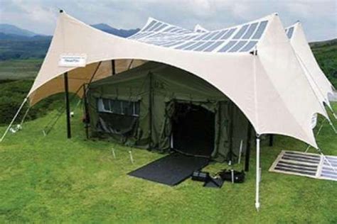 Solar-Powered Tents | Solar powered tent, Solar tent, Flexible solar panels