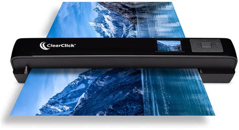 Portable Photo & Document Scanner with 1.4" LCD & Autofeeder – ClearClick