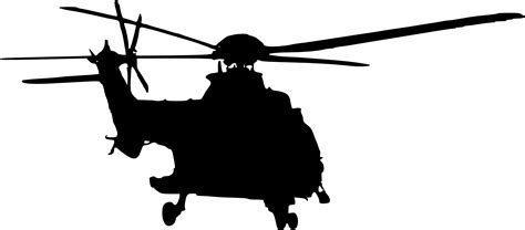 Military helicopter Silhouette Aircraft Clip art - helicopter png ...