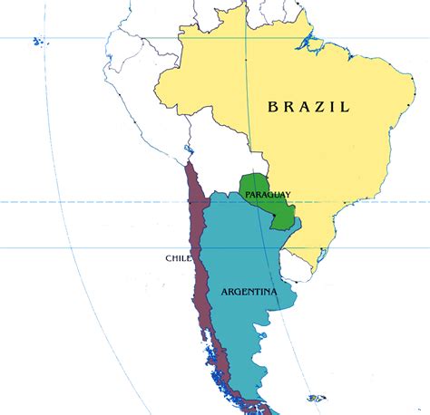 HOW TO MARK COUNTRIES IN EQUATOR IN SOUTH AMERICA OUTLINE MAP - Social ...