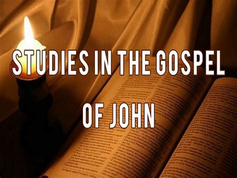 A Study in the Gospel of John - Knowing God Better