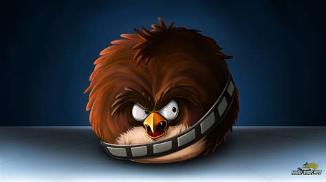 Exclusive! Angry Birds Star Wars Wallpaper – Set #1 – Chewbacca ...