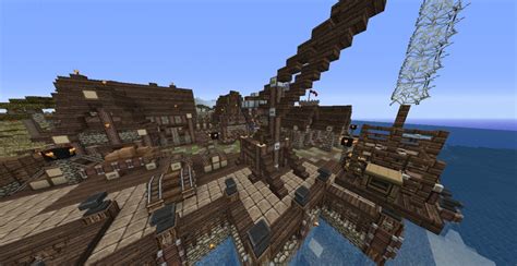 Medieval Harbor Minecraft Map