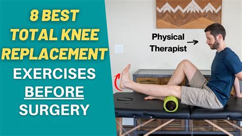 The 8 BEST Knee Replacement Exercises to do BEFORE Surgery! | PT Time ...