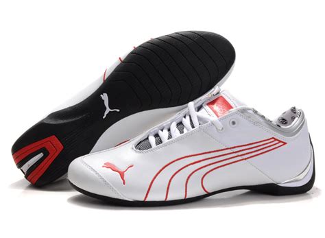 Women's Puma Ferrari Future Cat Shoes White/Red | Puma Ferrari footwear ...