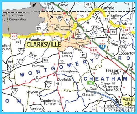 Where is Clarksville? - Clarksville Map - Map of Clarksville ...