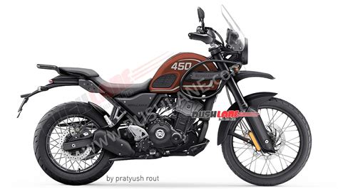 2023 Royal Enfield Himalayan 450 Render Based On New Spy Shots