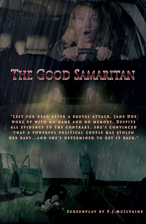 The Good Samaritan Movie poster A4 | Screenplay, Good things, Good ...