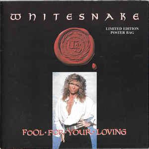 Whitesnake - Fool For Your Loving (1989, Poster Bag, Vinyl) | Discogs