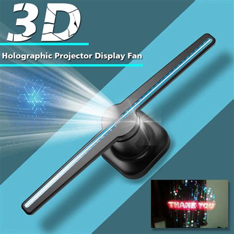 ORIGINAL LED Holographic Projector Portable Hologram Player 3D ...