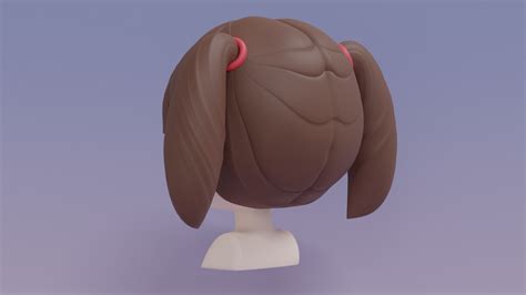 ArtStation - Chibi Female Hair Style 14 | Resources