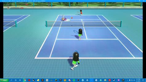 Wii Sports Tennis Gameplay - YouTube