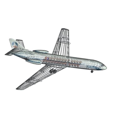 3d Sud Aviation Caravelle Model