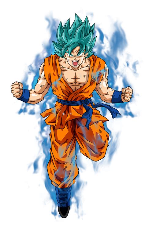 Goku Super Saiyan Blue Evolution Personajes De Goku Personajes | The ...