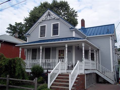 Houses With Blue Roofs - Design Talk