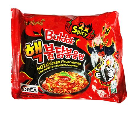 Pack Samyang 2X Extra Spicy Hot Chicken Flavor Ramen Korean Spicy ...