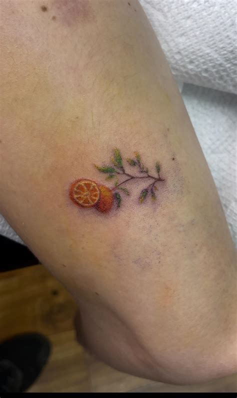 Orange blossom tattoo : r/Ironbloodtattoos