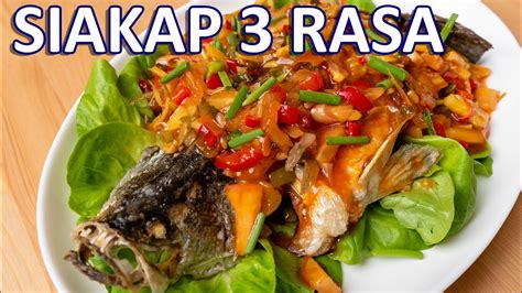 Ikan Siakap 3 Rasa Sedap Macam Restoran Thai - YouTube