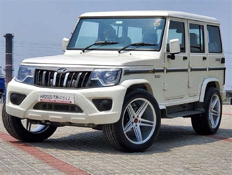 2020 Mahindra Bolero Fitted With 20-Inch Wheels Brings G-Wagon Vibes