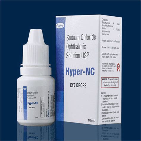 Buy Online 10 ML Sodium Chloride Ophthalmic Solution USP Eye Drops ...