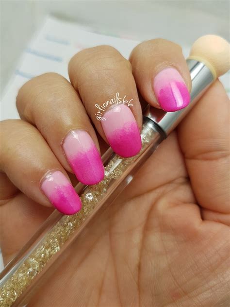 Pink Gradient Nails | Gradient nails, Nails, Nail designs