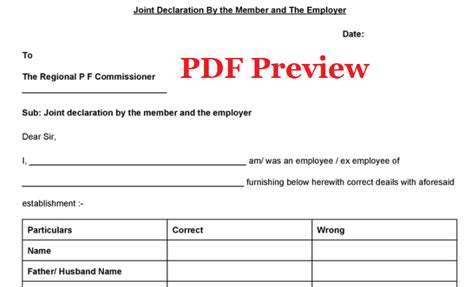 [PDF] EPF Joint Declaration Form pdf Download