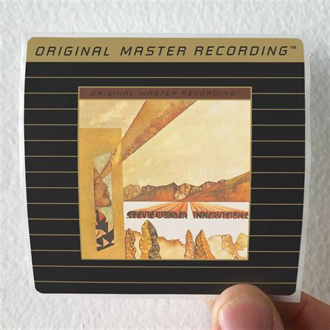 Stevie Wonder Innervisions Album Cover Sticker