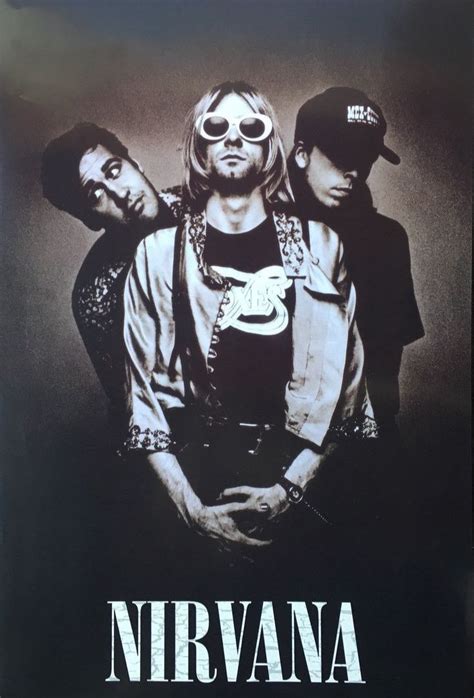 NIRVANA | Band posters, Rock band posters, Nirvana poster