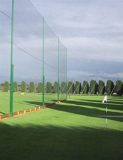 Golf Perimeter Netting Black / Green - County Sport Surfaces Ltd