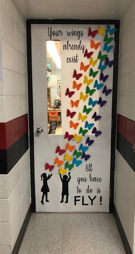 All you have to do is fly! Classroom door idea. | Diy classroom ...