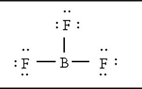 Why is Boron Trifluoride written in two ways in the lewis dot diagram ...